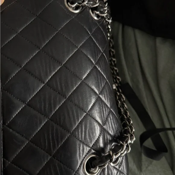 Rare CHANEL Double Sided Small Lambskin Classic Flap Bag - Picture 8 of 10